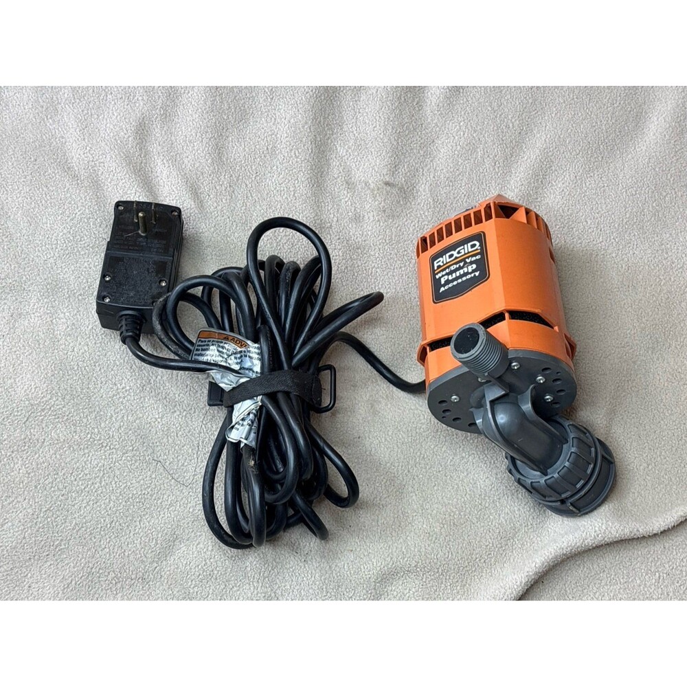 RIDGID VP2000 Wet Dry Quick Connect Vacuum Pump Accessory